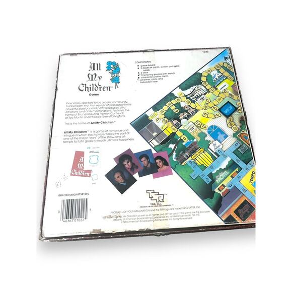 Vintage All My Children Board Game Complete 1985 Soap Opera - Picture 3 of 13